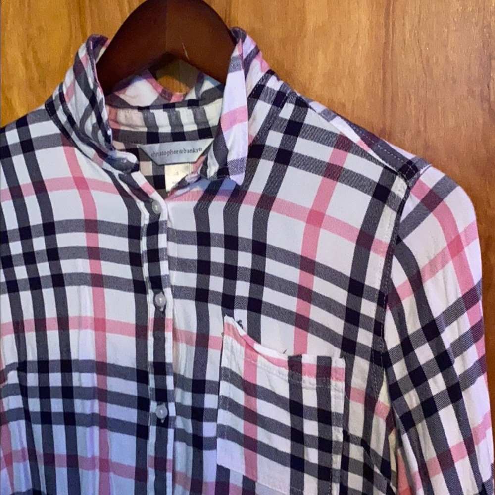 Flannel top - Picture 2 of 4